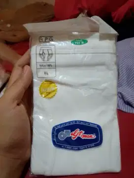Celana dalam GT man Sz XL warna putih