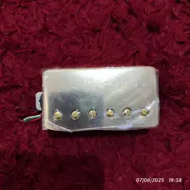 Pickup gitar radix JH3B (posisi bridge) cover gold