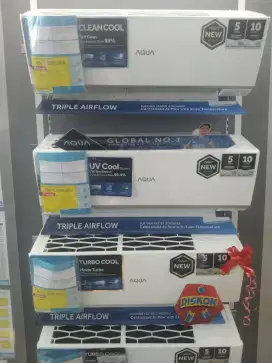 AC AQUA Inverter 0,5 PK Promo dari Akulaku Paylater