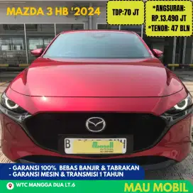 KM 6rb SUPER ANTIK, Mazda 3 Hatchback 203/2024/2025 Merah