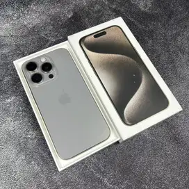 15 Pro 128GB Natural Titanium Garansi 17 Okt 2025 BH 99 CC 173 Ibox