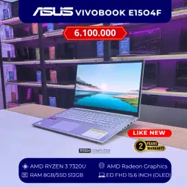 Laptop Asus E1504F AMD RADEON 7320U RAM8GB SSD512GB FHD(OLED) 15.6inch