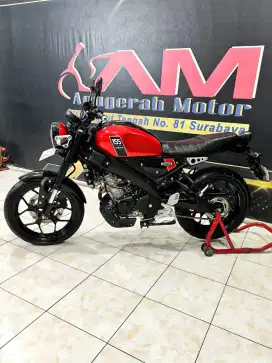 Yamaha XSR 155 VVA 2024 red candy surat panjang Anugerah motor rungkut