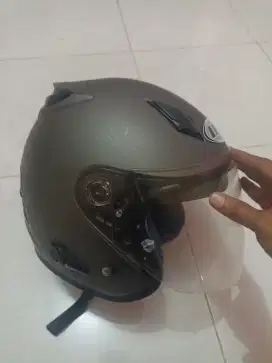 Helm INK coklat brown