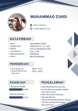Mencari pekerjaan