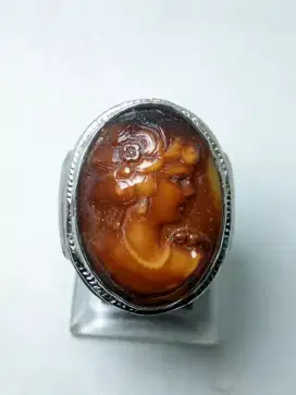 Cincin cameo vintage