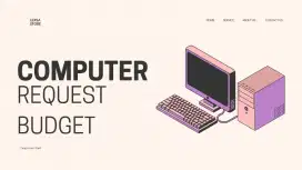 Komputer Pc  request sesuai budget