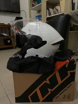 Helm INK Terra 2 White Size XL Fullset