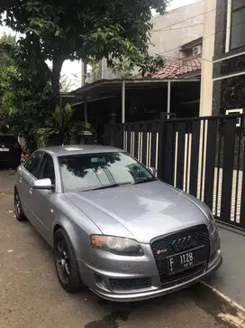 Audi a4 2007 silver matic at a4 2009 a4 2010 rs4 jual bu