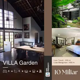 DIJUAL VILLA GARDEN LOKASI KEROBOKAN