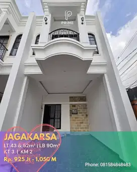 Rumah Cluster Murah Ada Roofop Jagakarsa Jaksel