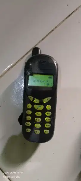 Siemens A35, hape jadul