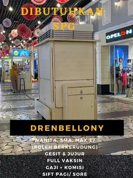 DIBUTUHKAN SPG UTK DITEMPATKAN DI PVJ MALL