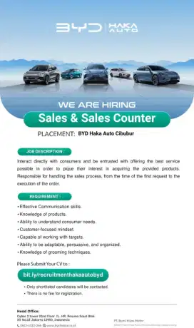 Loker Sales Counter BYD