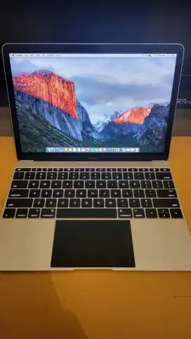 Macbook Retina 12 inch M3 Gold/ Muluus slim , kuliah, kerja,tugas