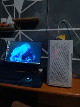 Komputer sett PC gaming Ryzen 5 5600 | RTX 2060 super | 16GB | NVME BU