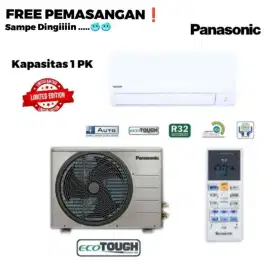 FREE PEMASANGAN! AC Panasonic 1 PK - Turbo Cooling CU-ZN9YKP Blue Fin