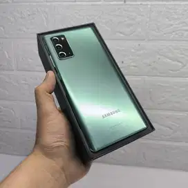 LIKE NEW FULLSET EX SEIN MULUS SAMSUNG GALAXY NOTE 20 GREEN 8/256 NO M
