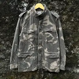 MILITARY JACKET ALLIX DESIGN WEAR CAMO VINTAGE ORIGINAL