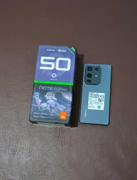 infinix Note 50 Pro 8/256 GB Fullset second pemakaian 1 minggu