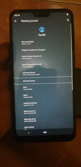 Nokia 6.1plus 4/64 dual sim
