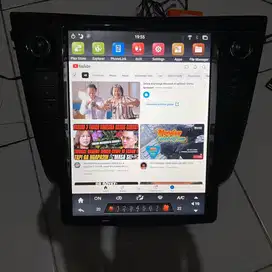Head unit tesla nissan xtrail T32 tahun 2015 sampai 2019