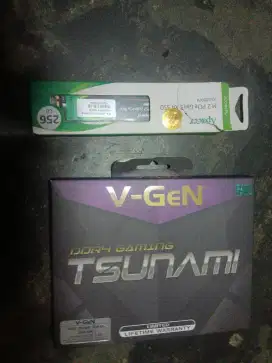 Sepaket ssd dan ram gaming v-gen