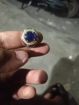 Cincin Blue safir