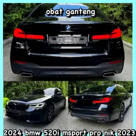 2024 Bmw 520i odo11ribu MSport 2023 facelift G30 jual bmw 330i 530i x5
