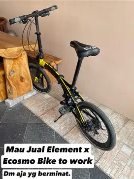 Jual Element x Ecosmo bike to work Z9