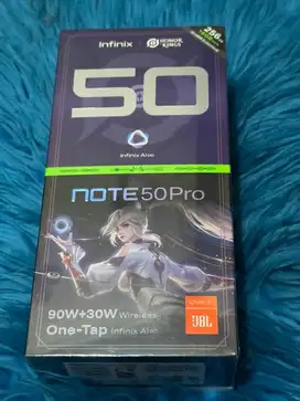 Infinix note 50 pro new  8/256