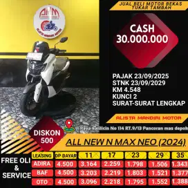 YAMAHA ALL NEW N MAX NEO STD 2024, B DKI. KM LOW, SEKEN RASA BARU.