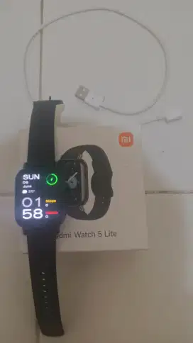 Redmi Watch 5 Lite Kondisi lengkap siap pakai