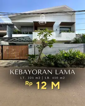 Turun Harga Rumah Newly Renovated di Kebayoran Lama Jakarta Selatan