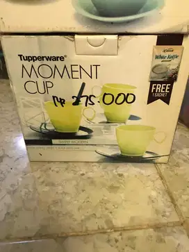 Tupperware moment cup set new original 100%
