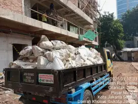 Jasa pengurugan buang puing sampah