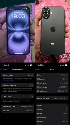 Iphone 16 ibox mei 2026
