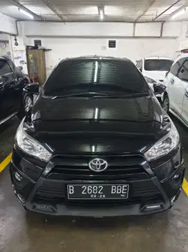 Toyota Yaris S TRD A/T 2016 Hitam Pajak Panjang Low KM Mulus Istimewa