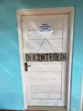 Disewakan rumah/kontrakan 3 petak