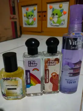 Bundling 4 botol parfum