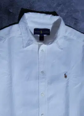 Kemeja putih Ralph Lauren ori