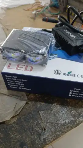 Lampu laser 2 mata model slim,harga unit saja