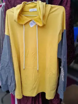Atasan kuning jeans PL pribadi