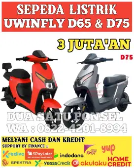 Sepeda listrik Uwinfly D65 & D75