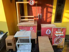 Dijual cepat Gerobak seblak