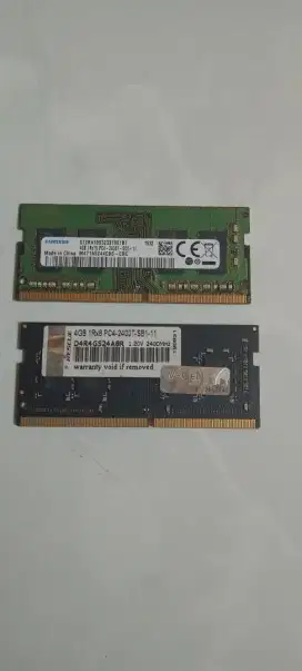 Ram DDR4 masing masing 4 Gb