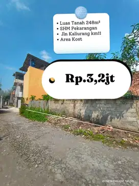 Tanah Area Jalan Kaliurang km11 Lingkungan Kost dan Pemukiman
