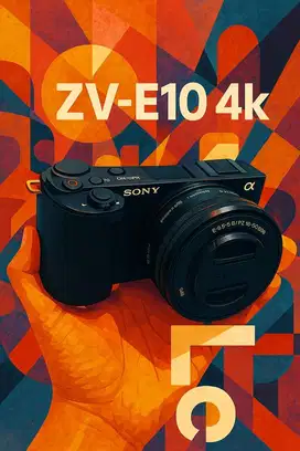 Sale sony ZV -10 4k like new
