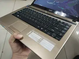 Dijual laptop Acer intel i3-2370U 2.4Ghz ram 4GB Windows 10 siap pakai