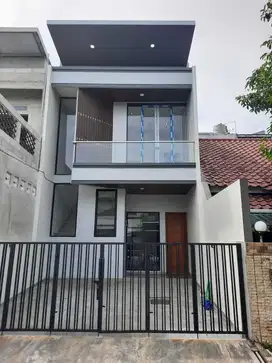 Dijual cepat rumah baru 2 lt di Villa Melati Mas lt.88m hanya 1,7 M